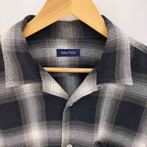 ノーティカ NAUTICA L/S オンブレーチェックシャツ メンズ import:M